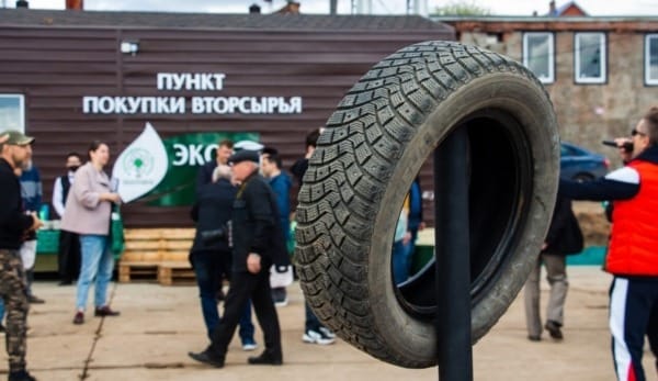 Приём автошин на Экопосту в Ленинском районе Ижевска